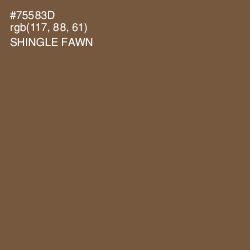 #75583D - Shingle Fawn Color Image